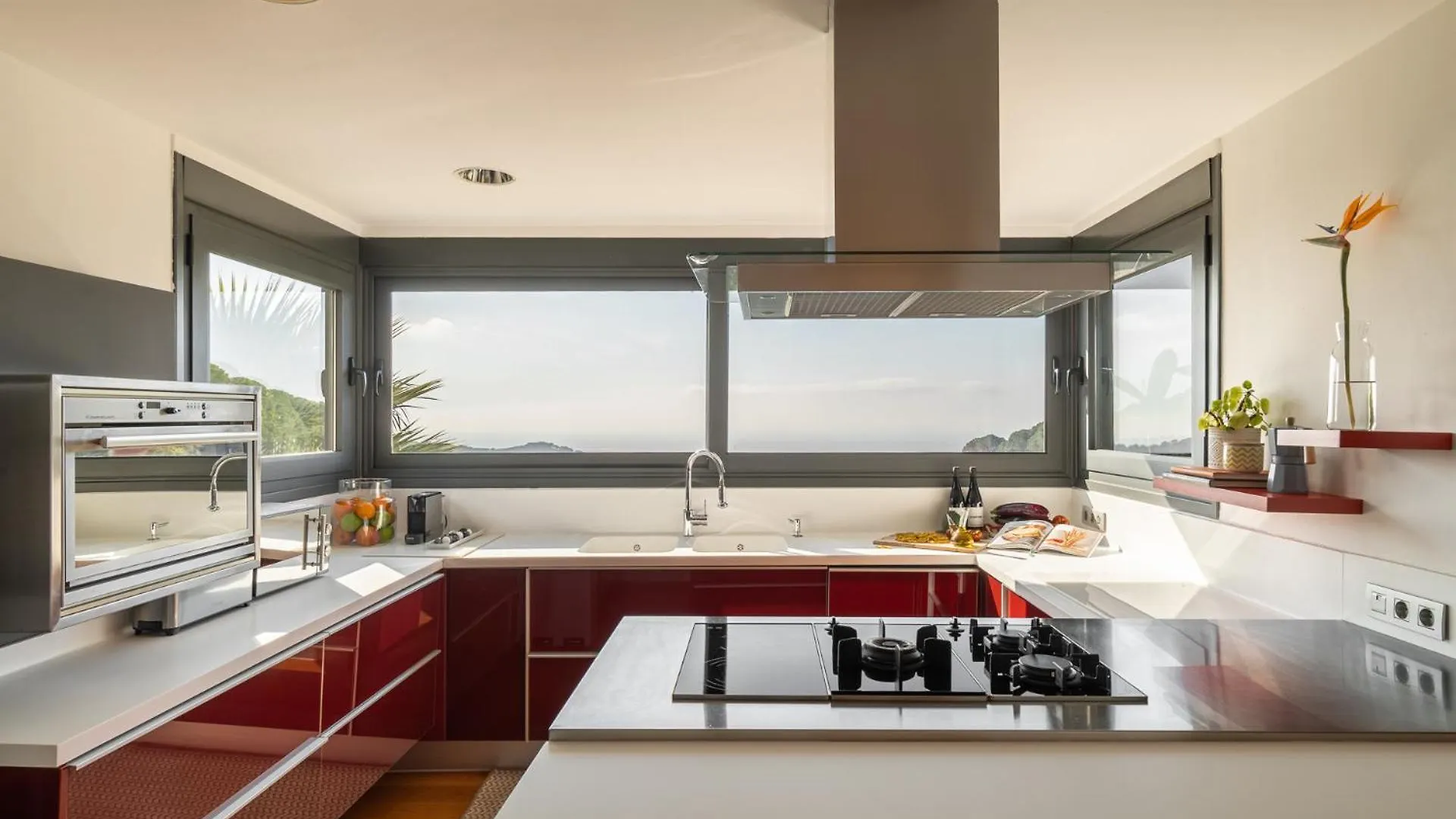 4 Bedroom Vila 25 Minutes To Barcelona Fantastic Sea Views Pool Alella 0*,